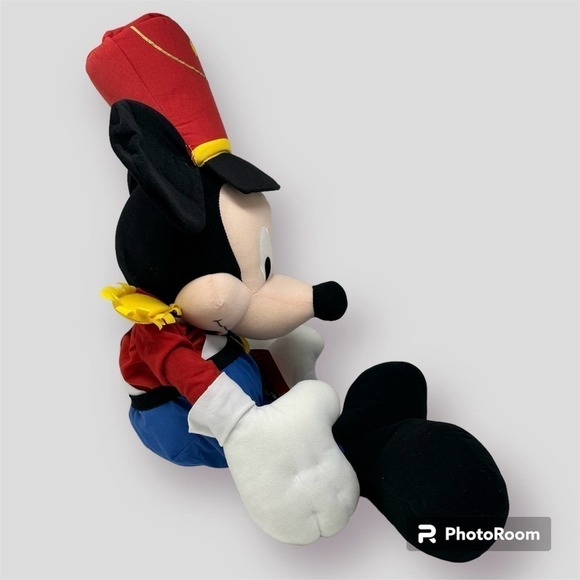 Disney Store Nutcracker Mickey Mouse Holiday 2002 Large 28" Toy Soldier Plush - Picture 12 of 16